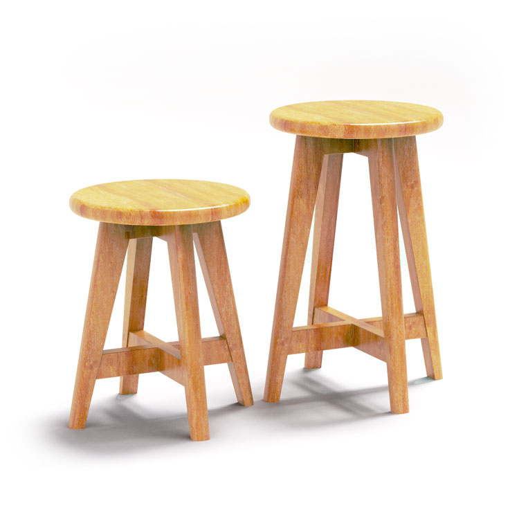 Wooden Stools for Classrooms